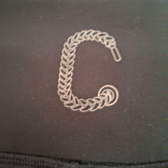 KENDALL + KYLIE Black Athletic Leggings Sz M 26.5 Inseam Hidden Pocket - Picture 4 of 7